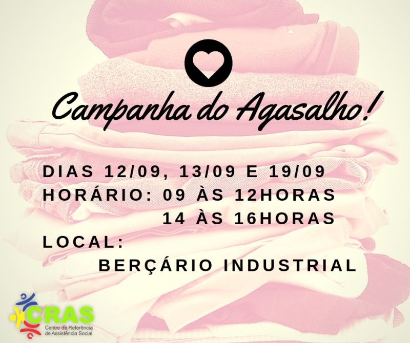 CAMPANHA DO AGASALHO 2018